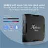 TV BOX INTELIGENTE X96 4K ULTRA HD ANDROID 11 WI-FI